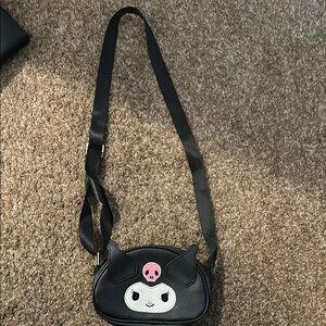 Kuromi Black Crossbody Bag